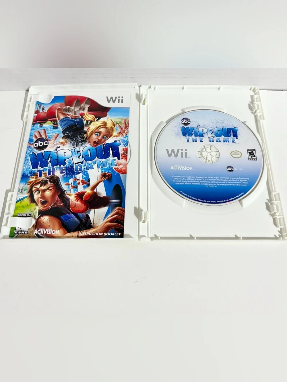 Wii Wipeout Video Game Nintendo 2010 Complete Manual Case Disc